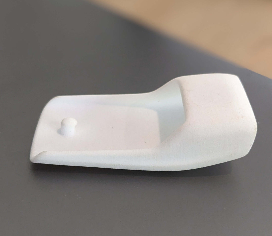 3D printed plastic belt buckle