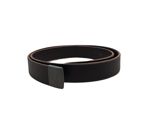 Chestnut Leather Belt Strap - Strap Only