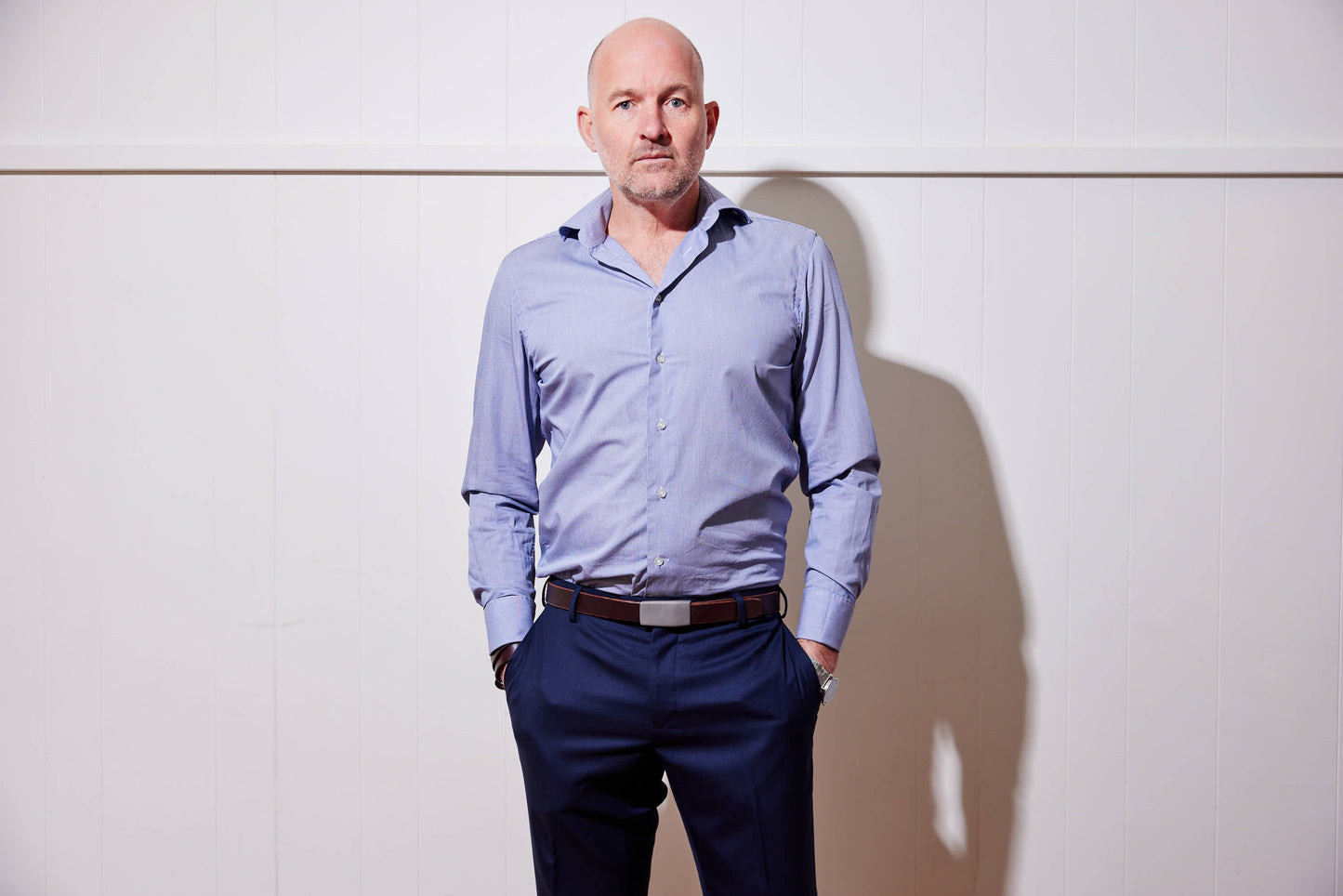 Chestnut Brown Leather Belt Strap - Strap Only