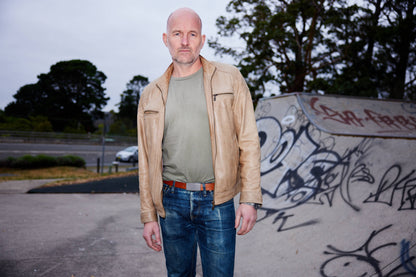 Tan Leather Belt Strap - Strap Only